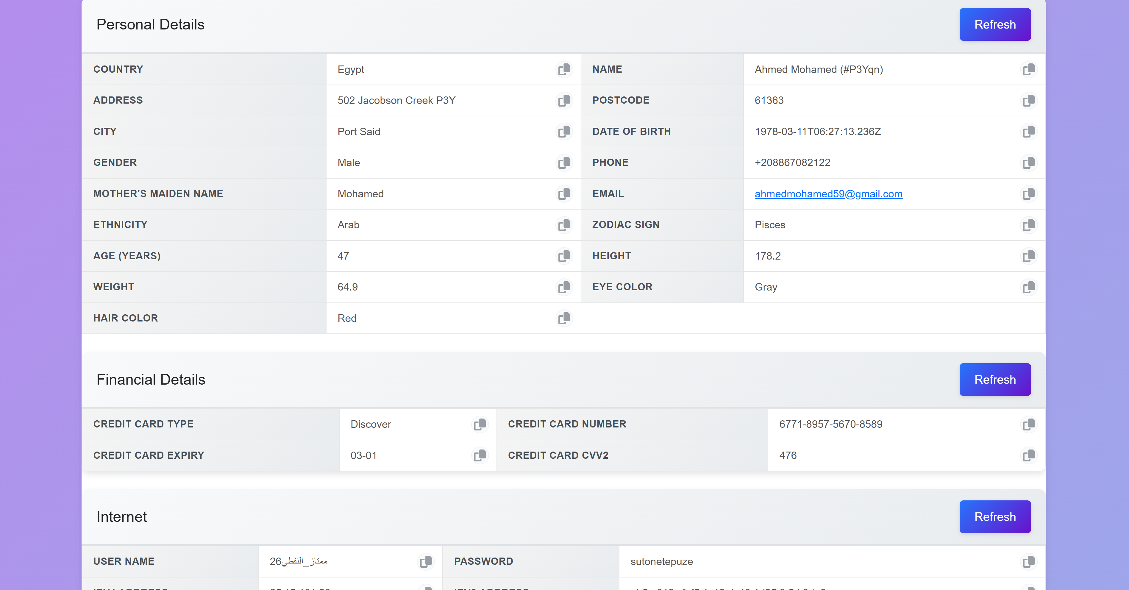 Copy Data